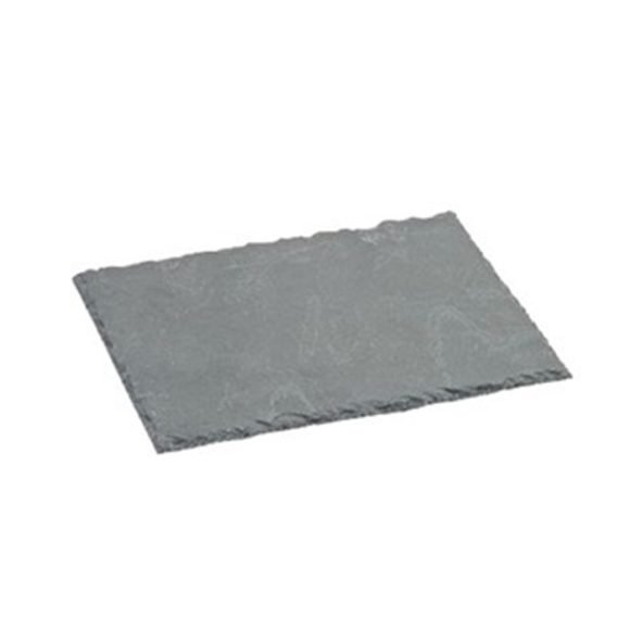 Plato Rectangular Piedra Pizarra 21X18Cm Utopia