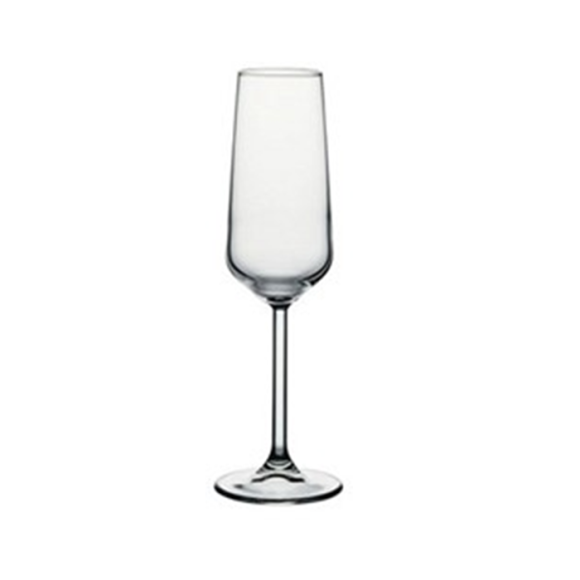 Set De 6 Copas Vidrio Flauta Allegra 195 CC