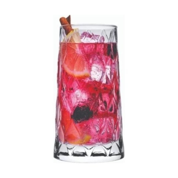 Set De 6 Vasos Vidrio Alto 345Cc Leafy - Imagen 2