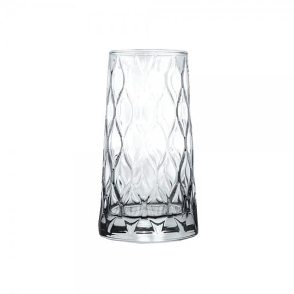 Set De 6 Vasos Vidrio Alto 345Cc Leafy